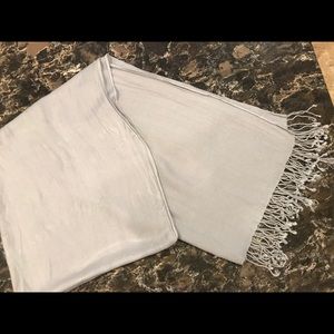 Large Light Gray Scarf